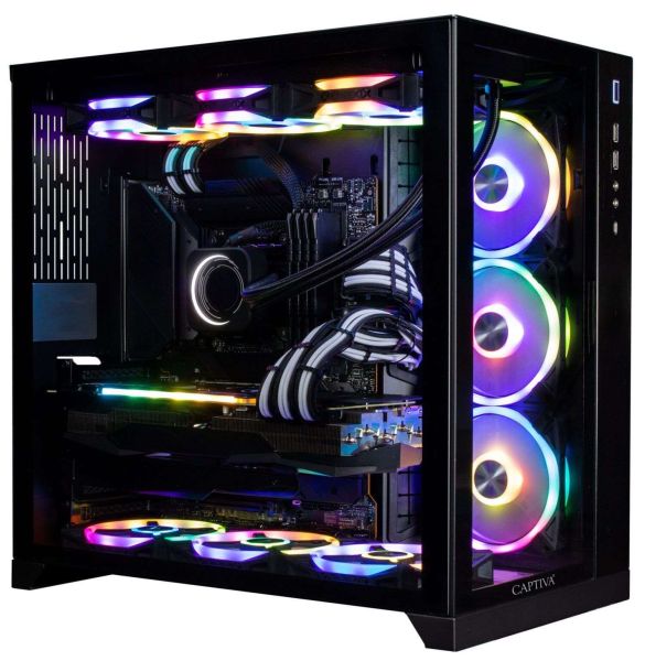 Captiva PC Ultimate Gaming R70-989 (Ryzen 9 7950X/RTX4090 24GB GDDR6X/SSD 2TB/32768/AS/WLAN/Windows 11 Home 64-bit)