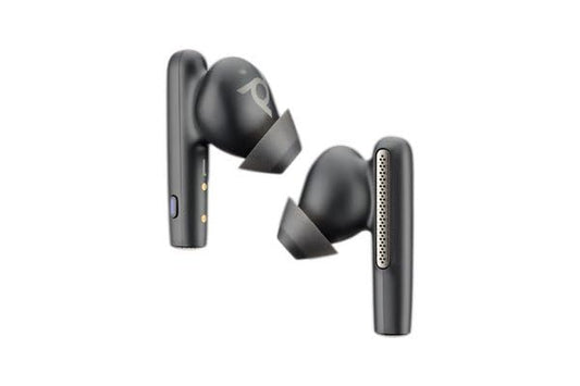 Poly Bluetooth Wirless In Ear Headset Voyager Free 60 Active Noise Cancelling (ANC), Ladecase, Bis zu 11 Stunden Gesprächszeit