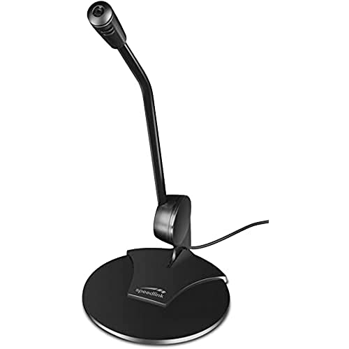 Speedlink PURE Desktop Voice Microphone, black