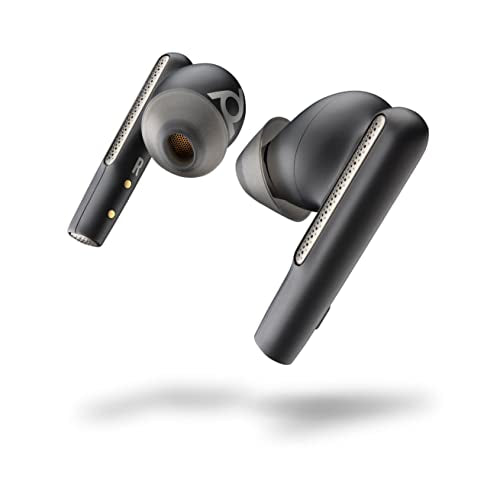 Poly Bluetooth Wirless In Ear Headset Voyager Free 60 UC Active Noise Cancelling (ANC), Ladecase, incl. Bluetooth-Adapter zum Anschluss an den PC