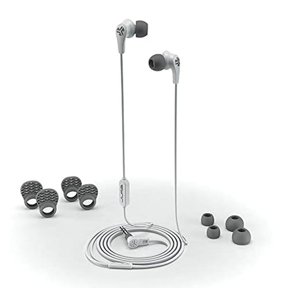 JLab JBuds Pro Signature Weiß - In-Ear-Kopfhörer (eingebautes Mikrofon, Fernbedienung)