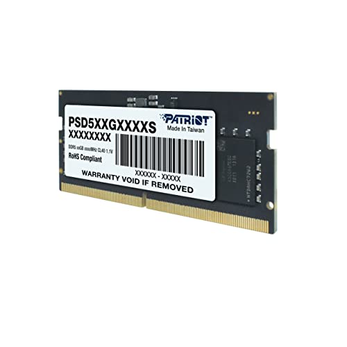 DDR5 SO-DIMM Patriot 16GB 4800MHz PC5-38400 1,1V CL40