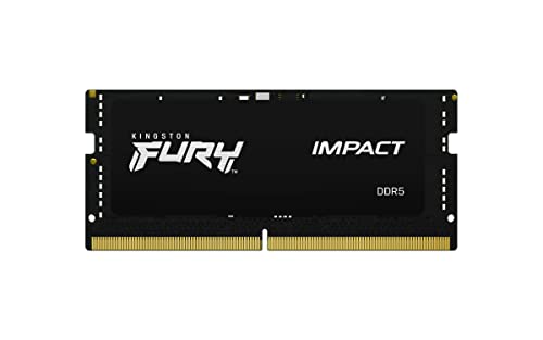 Kingston RAM FURY Impact - 32 GB (2 x 16 GB Kit) - DDR5-6000 SO-DIMM CL38