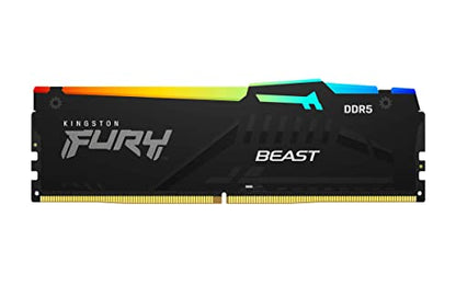 DDR5 16GB PC 5200 Kingston FURY Beast RGB KF552C40BBA-16