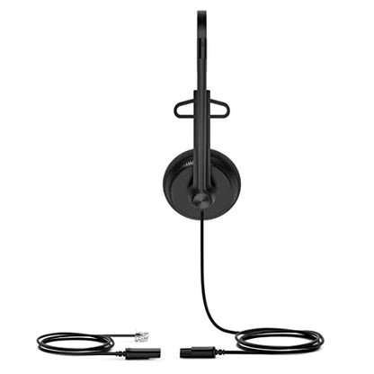 Yealink YHS34 Lite Mono Headset kabelgebunden QD zu RJ11