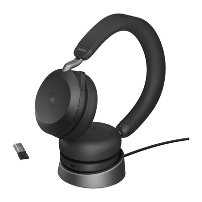 Jabra Evolve2 75 Stereo MS + Ladesation + Link380a , schwarz