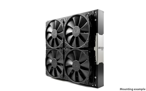 Watercool MO-RA3 420 für Noctua NF-A20 - schwarz