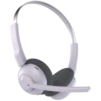 JLab GO Work Pop Wireless On-Ear Bluetooth Kopfhörer 50h Stunden Spielzeit, Mikrofonarm, Bluetooth-Multipoint-Technologie