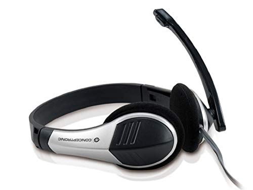 CONCEPTRONIC Headset Klinke 2m Kabel,Mikro,int.Bed.Stereo si