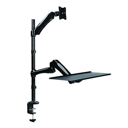 Logilink Sit-Stand Workstation -Befestigungskit für Monitor/Tastatur BP0030