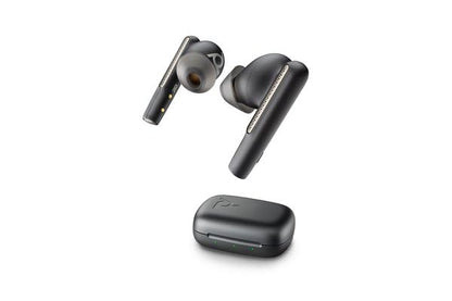 Poly Bluetooth Wirless In Ear Headset Voyager Free 60 Active Noise Cancelling (ANC), Ladecase, Bis zu 11 Stunden Gesprächszeit