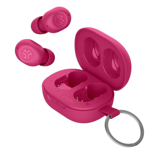 Jlab JBuds Mini True Wireless Earbuds- Pink Bluetooth In-Ear-Kopfhörer, Integriertes Mikrofon