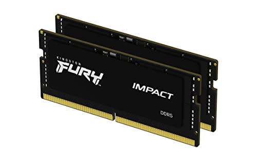 Kingston RAM FURY Impact - 64 GB (2 x 32 GB Kit) - DDR5 4800 UDIMM CL38