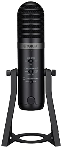 Yamaha AG01 USB-Mikrofon, Schwarz