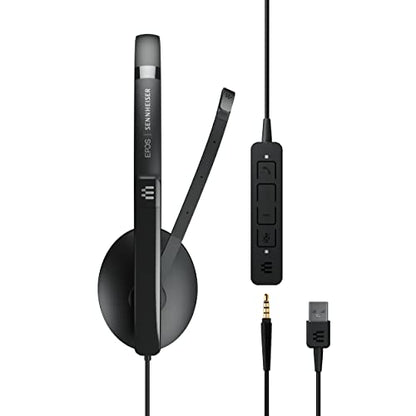 EPOS Sennheiser ADAPT 165 USB II - Kabelgebunden - Headset - On-Ear - Schwarz