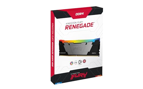 Kingston FURY Renegade RGB - DDR4 - Kit - 64 GB: 2 x 32 GB - DIMM 288-PIN - 3200 MHz / PC4-25600 - ungepuffert