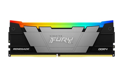 Kingston FURY Renegade RGB - DDR4 - Kit - 64 GB: 2 x 32 GB - DIMM 288-PIN - 3200 MHz / PC4-25600 - ungepuffert