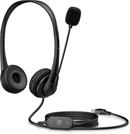 HP Wired USB-A Stereo Headset