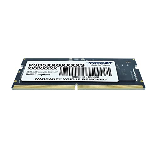 DDR5 SO-DIMM Patriot 16GB 4800MHz PC5-38400 1,1V CL40