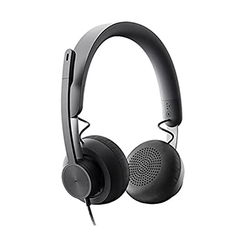 Logitech Headset Zone Wired MSFT Teams on Ear kanbelgebunden USB-C Gray