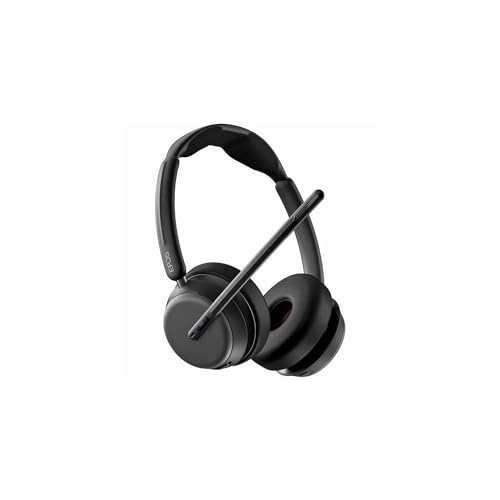 EPOS IMPACT 1061T ANC, Beidseitiges Bluetooth-Headset Hybrides adaptives Active Noise Cancellation (ANC), incl. Kontaktloser Ladestation, MS Teams kom