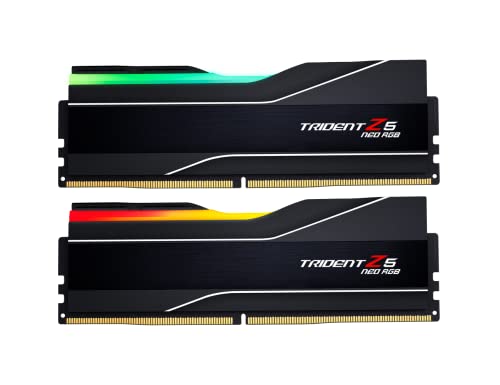 G.Skill RAM Trident Z5 Neo RGB - 32 GB (2 x 16 GB Kit) - DDR5 6400 DIMM CL32