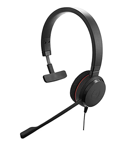 Jabra Evolve 20 Headset, Mono, Kabelgebunden, USB-C, Optimiert für Unified Communication