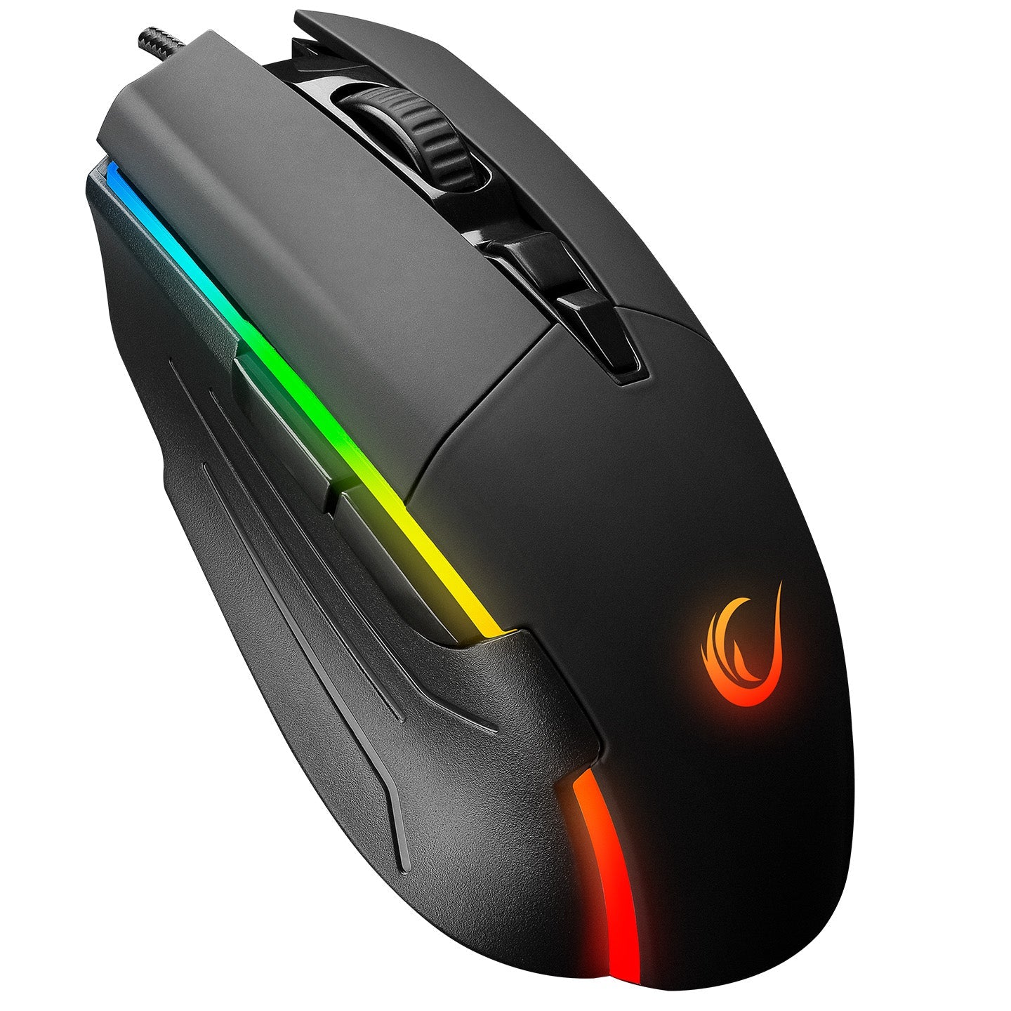 Rampage SMX-52 BROKER USB Black RGB Illuminated 7200 dpi7D. A725  Programable Gaming Mouse