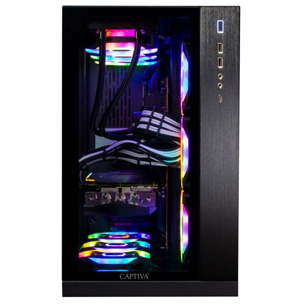 Captiva PC Ultimate Gaming R73-612 (Ryzen 9 7900X3D/RTX4090 24GB GDDR6X/SSD 2TB/65536/AS/WLAN/Windows 11 Home 64-bit)