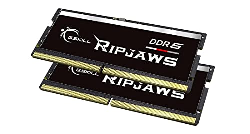 G.Skill RAM Ripjaws - 32 GB (2 x 16 GB Kit) - DDR5 4800 SO-DIMM CL34