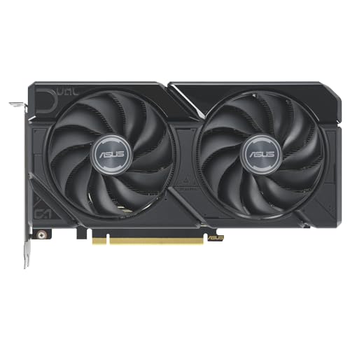 ASUS Dual Radeon RX 7600 XT OC Grafikkarte - 16GB GDDR6, 1x HDMI, 3x DP