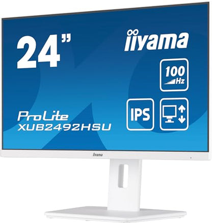 iiyama ProLite XUB2492HSU-W6 - LED-Monitor - Full HD (1080p) - 61 cm (24")