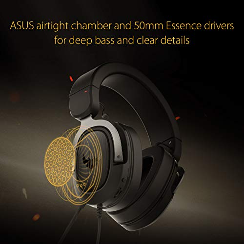 ASUS Headset TUF H3 Gaming Headset Gun Metal