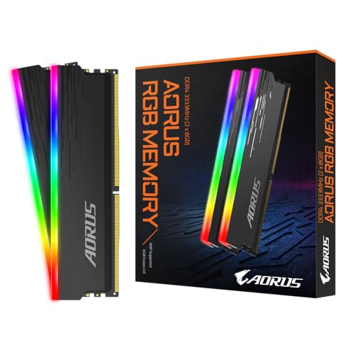 16GB (2x8GB) Gigabyte Aorus RGB DDR4-3333 CL18 Speicher Kit RAM