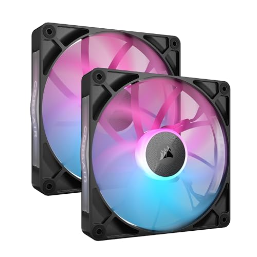 CORSAIR Lüfter 140*140*25 RX140 RGB iCUE Link Dual Kit