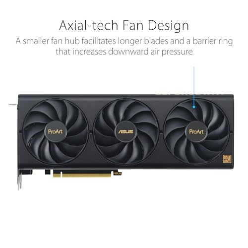 ASUS ProArt GeForce RTX 4070 SUPER OC Grafikkarte - 12GB GDDR6X