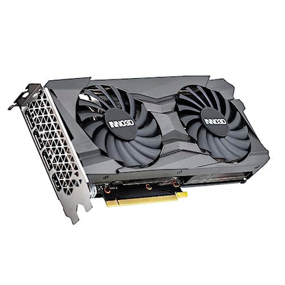 INNO3D GeForce RTX 3060 Ti Twin X2 LHR Grafikkarte - 8GB GDDR6, HDMI, 3x DP