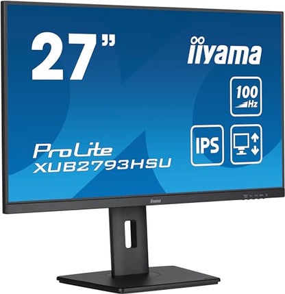 iiyama ProLite XUB2793HSU-B6 - LED-Monitor - Full HD (1080p) - 68.6 cm (27")