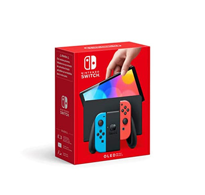 Nintendo Switch OLED - red/blue