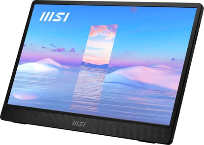 MSI PRO MP161DE mobiler Monitor - IPS, Lautsprecher, USB-C