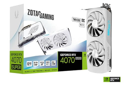 VGA ZOTAC GeForce® RTX 4070 SUPER 12GB Twin Edge OC White