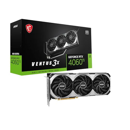 VGA MSI GeForce® RTX 4060 TI 8GB Ventus 3X E OC