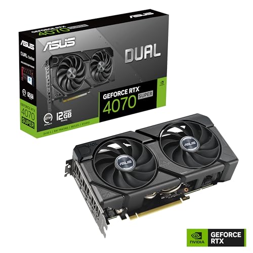 VGA Asus GeForce® RTX 4070 Super 12GB Dual EVO