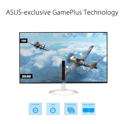 ASUS VZ27EHF-W - LED-Monitor - Full HD (1080p) - 68.6 cm (27")