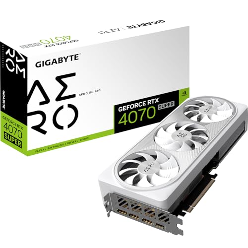 RTX 4070 Super 12GB Gigabyte Aero OC GDDR6X 3Fan