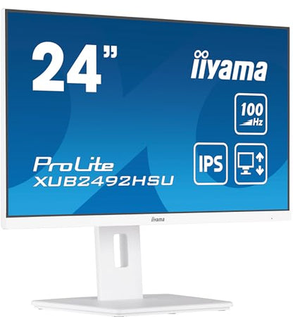 iiyama ProLite XUB2492HSU-W6 - LED-Monitor - Full HD (1080p) - 61 cm (24")