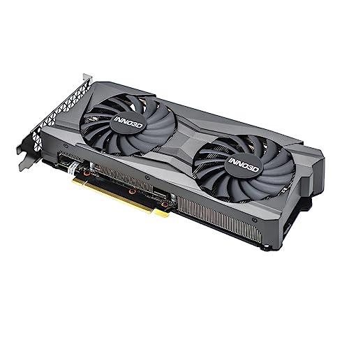 INNO3D GeForce RTX 3060 Ti Twin X2 LHR Grafikkarte - 8GB GDDR6, HDMI, 3x DP