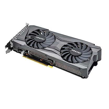 INNO3D GeForce RTX 3060 Ti Twin X2 LHR Grafikkarte - 8GB GDDR6, HDMI, 3x DP