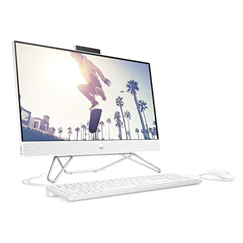 HP All-in-One PC 24-cb0005ng 60,5cm (23,8") Multitouch-Display AMD Athlon 3150U, 8GB RAM, 256GB SSD, Win11