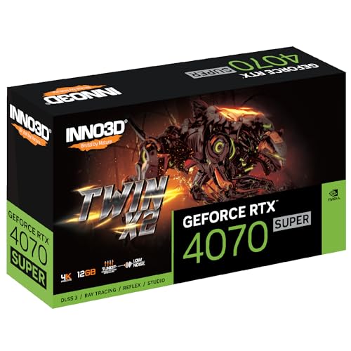 VGA Inno3D GeForce® RTX 4070 12GB SUPER Twin X2